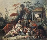 Francois Boucher The Chinese Garden oil on canvas
